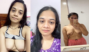 Desi Busty Horny Girl Squeezing Boobs – Fingering Showing BF