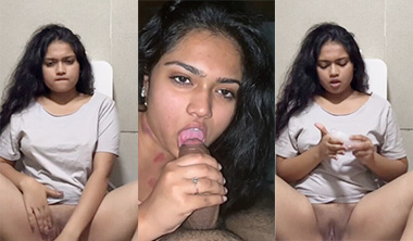 Desi Indian Horny Babe Blowjob Masturbating & Fucking HD