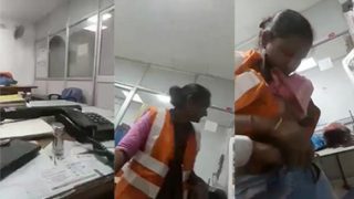 Tamil Mallu Maid Aunty Fuck – By Manager In Office Leak Viral