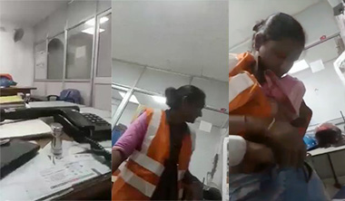 Tamil Mallu Maid Aunty Fuck – By Manager In Office Leak Viral