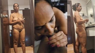 Telugu Mature Aunty Blowjob – Riding Fuck With BF Leaked