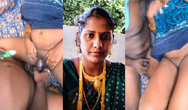 Telugu Horny Wife Morning Fuck CumShot On Pussy