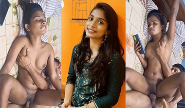 Telugu Skinny Girl Fucking – Cumshot On Pussy