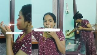 Telugu Wife Deep Blowjob – Doggy Style Fucking – DesiTeluguSex