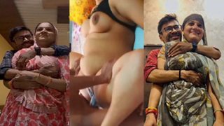Desi Telugu Mature Mom Affair – Sex With Young BF